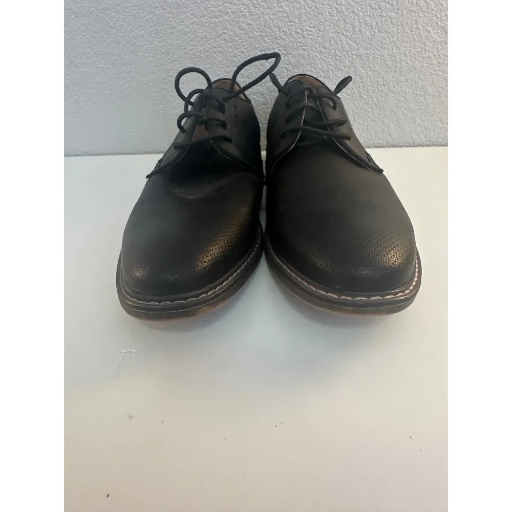 Madden Men's Black Brogue Perforated Lace Up Derby Dress Shoes Size 9.5‎